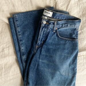 Agolde Blue Flare & Wide Leg Jeans